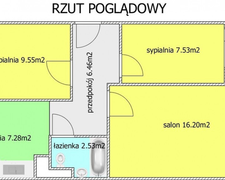 Mieszkanie Sprzedaż Wrocław Wrocław-Krzyki Przestrzenna